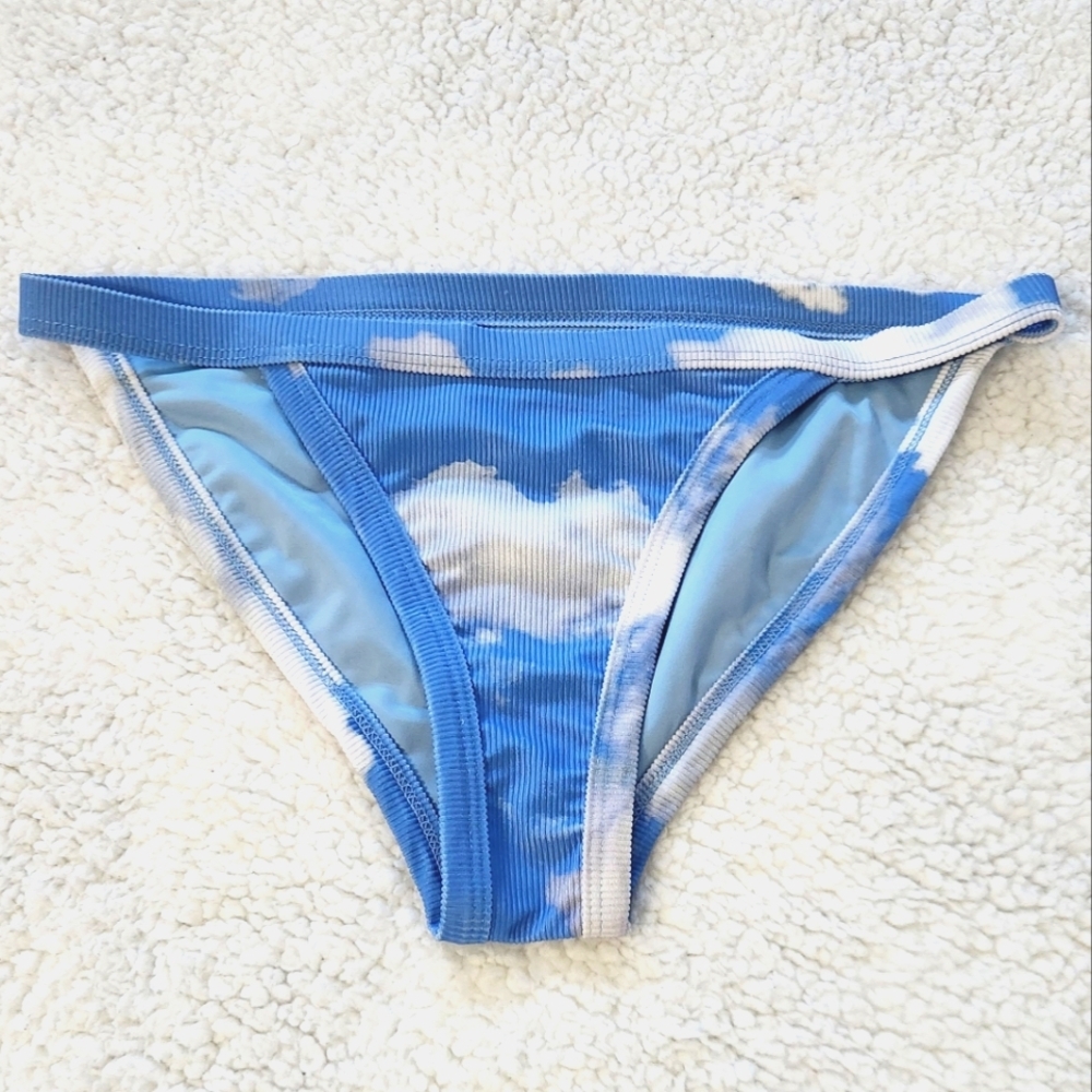 New!Beach Riot Azure‎ Cloude Bikini Bottom - Picture 4 of 8
